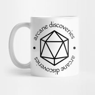 Arcane Discoveries Logo (Black) Mug